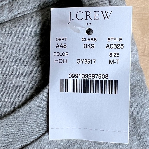 J.Crew Mercantile tall Broken-in T-shirt - Picture 9 of 9